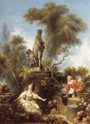 Jean Honore Fragonard The meeting, from De development of the love china oil painting reproduction